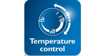 Большой регулятор нагрева обеспечивает удобную настройку температуры