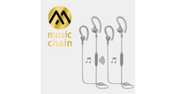 MusicChain™ giver mulighed for nem deling af musik med en ven