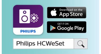 Application mobile Philips pour une configuration simple du réseau