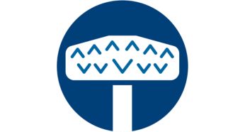 Les fentes d'aspiration en Z empêchent la brosse de repousser la poussière