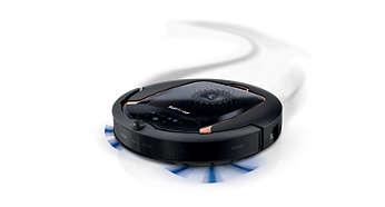 3-step cleaning system Robot vacuum cleaner