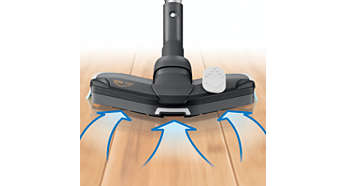 TriActive nozzle with unique 3-in-1 action