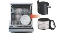 Dishwasher-proof parts for easy cleaning