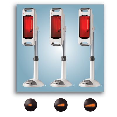 Variateur avec trois paramètres de chaleur