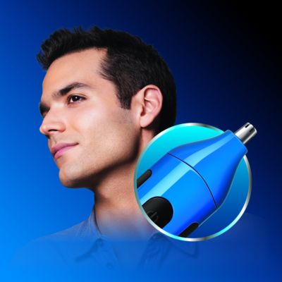 Nose, ear and eyebrow trimmer