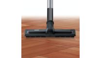 Brosse avec poils doux spécialement conçue pour le parquet