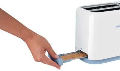 Removable crumb tray