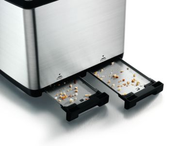 Removable crumb tray