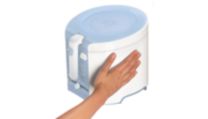 The outside of the fryer stays cool and safe to touch