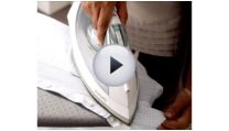 Pointed tip for ironing tricky areas