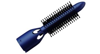 Natural bristle brush for volume and extra shiny hair