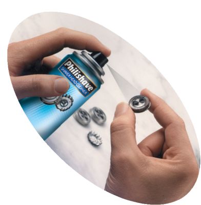 Spray nettoyant pour têtes de rasoir