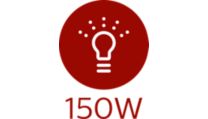 150 Watt starke Infrarotlampe mit Fokussierungsfunktion