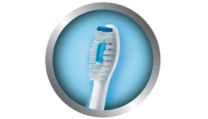 Brush head with uniquely designed paddles