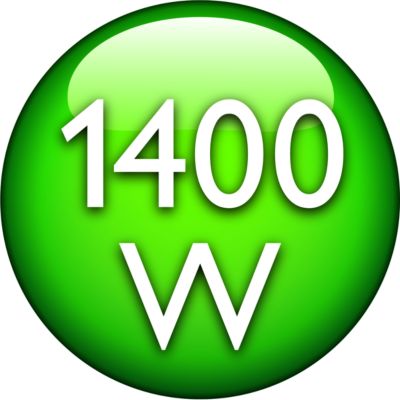 1400 Watt for high speed brewing