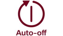 Schaltet sich nach 2 Stunden automatisch ab, damit Sie sich keine Sorgen machen müssen