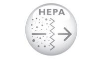 HEPA 过滤网对排出空气具有绝佳的过滤效果