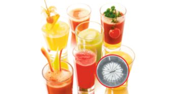 Благодаря уникальному фильтру с мелкими отверстиями получается больше сока