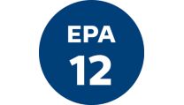 Filtrul HEPA 12 oferă filtrare optimă