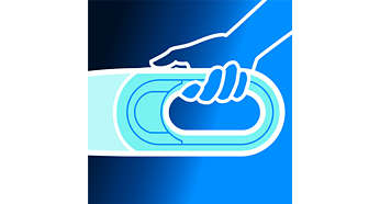 Looped handle ensure optimum grip