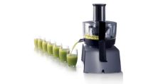 Sucos até 200% mais rápidos em comparação com juicers de outros processadores de alimentos