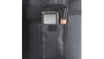 Herausnehmbare Tasche für persönliche Utensilien