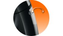 Removable water reservoir for fewer refills