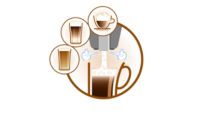 Automatisches Aufschäumsystem für perfekt aufgeschäumte Milch
