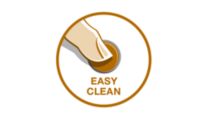 Easy-Clean-Funktion für eine komfortable Reinigung