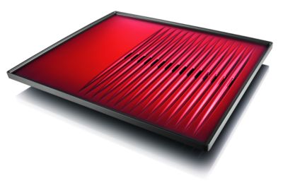 Ribbed-and-smooth grill plate