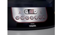 Excelentes ajustes de tempo predefinidos para peixe, legumes, arroz e mais