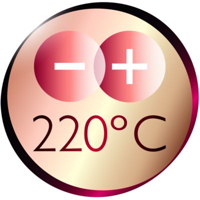 Temperatura profesional de 220°C