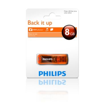 Philips  USB Flash Drive 8GB FM08FD35B/97