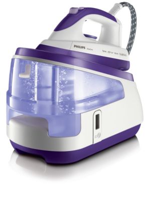 SteamGlide-strijksysteem met stoom onder druk