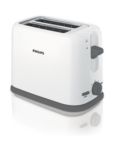 Daily Collection 2 slot Compact White grey Toaster