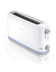 Daily Collection Tostador compacto con ranura larga en blanco/azul