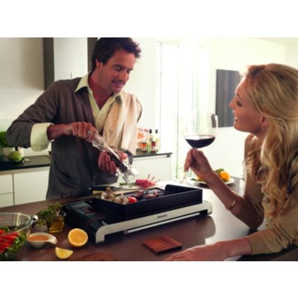 Philips  Gril de table 2 300 W HD4466