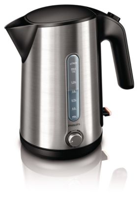 1,6�l, 2400�W temperatuurregeling geborstelde metalen wa