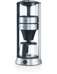 Aluminium Collection Aluminium koffiezetapparaat, kook- en zetsysteem, glas