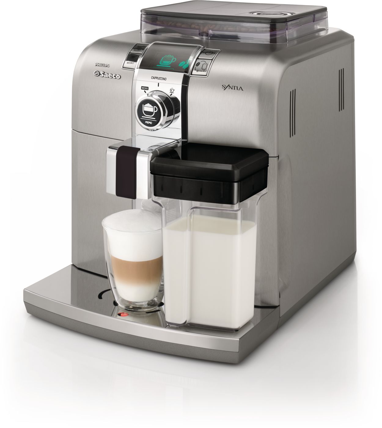 Buy the Saeco Syntia Superautomatic espresso machine HD8838/47