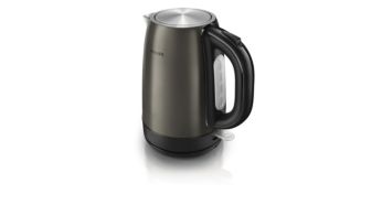 Fierbător din metal de culoarea titanului de 1,7 l 2200 W