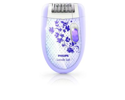 Epilator met scheerhoofd voor het hele lichaam