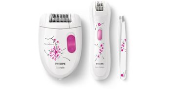 Epilator, mini epilator, pensete