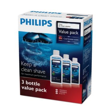 Philips  ジェットクリーン溶液 バリューパック HQ203