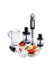 Pure Essentials Collection Batidora de varilla de 700 W con brazo de metal y 5 accesorios