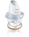 Picadora de 400 W naranja con vaso de 1 l