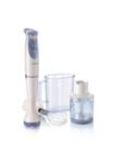 Viva Collection Batidora de varilla de 650 W con vaso, batidor, picadora