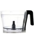 3.4 l black handle Food processor bowl