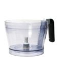 3.4 l white handle Food processor bowl