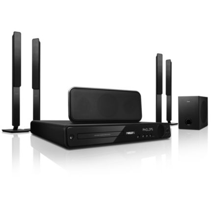 Philips  Система домашнего кинотеатра с DVD  HTS3373/51